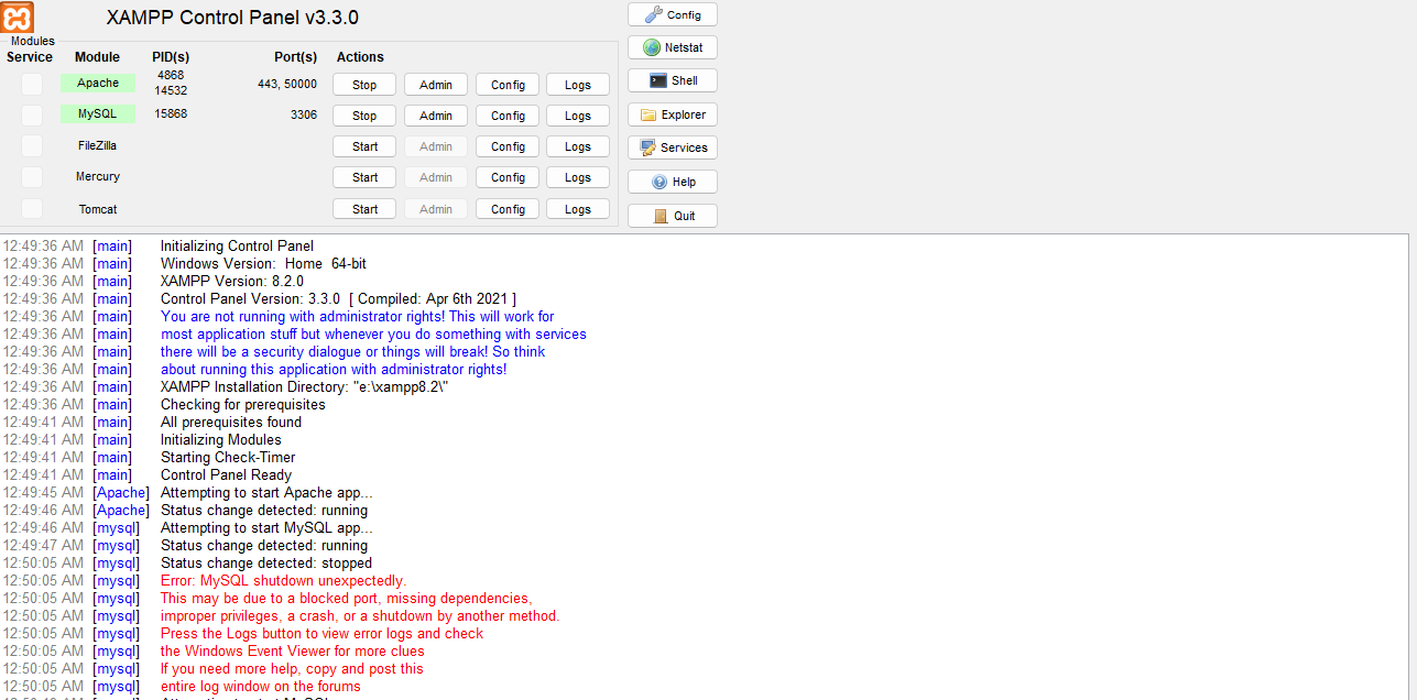 mysql